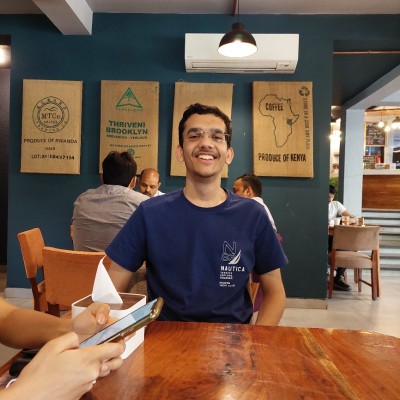 A portrait of Udit Agarwal.